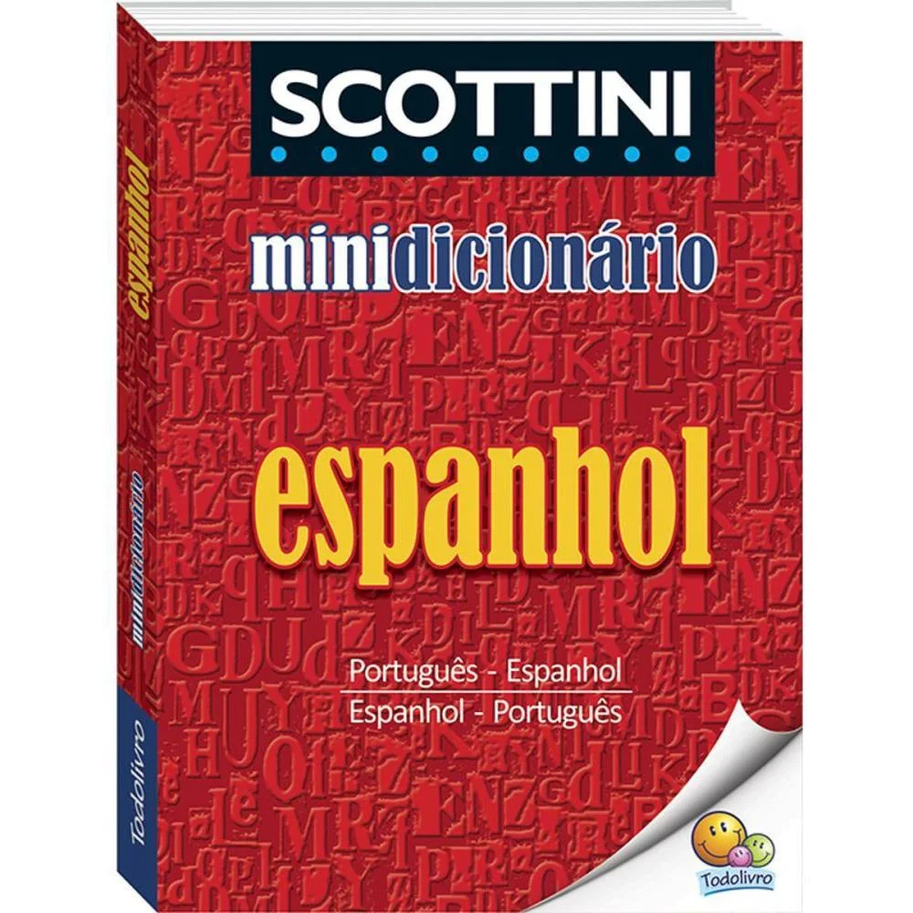 Dicionario Mini Espanhol Scottini Port/Esp-Esp/Port 352 Todolivro - imagem 2