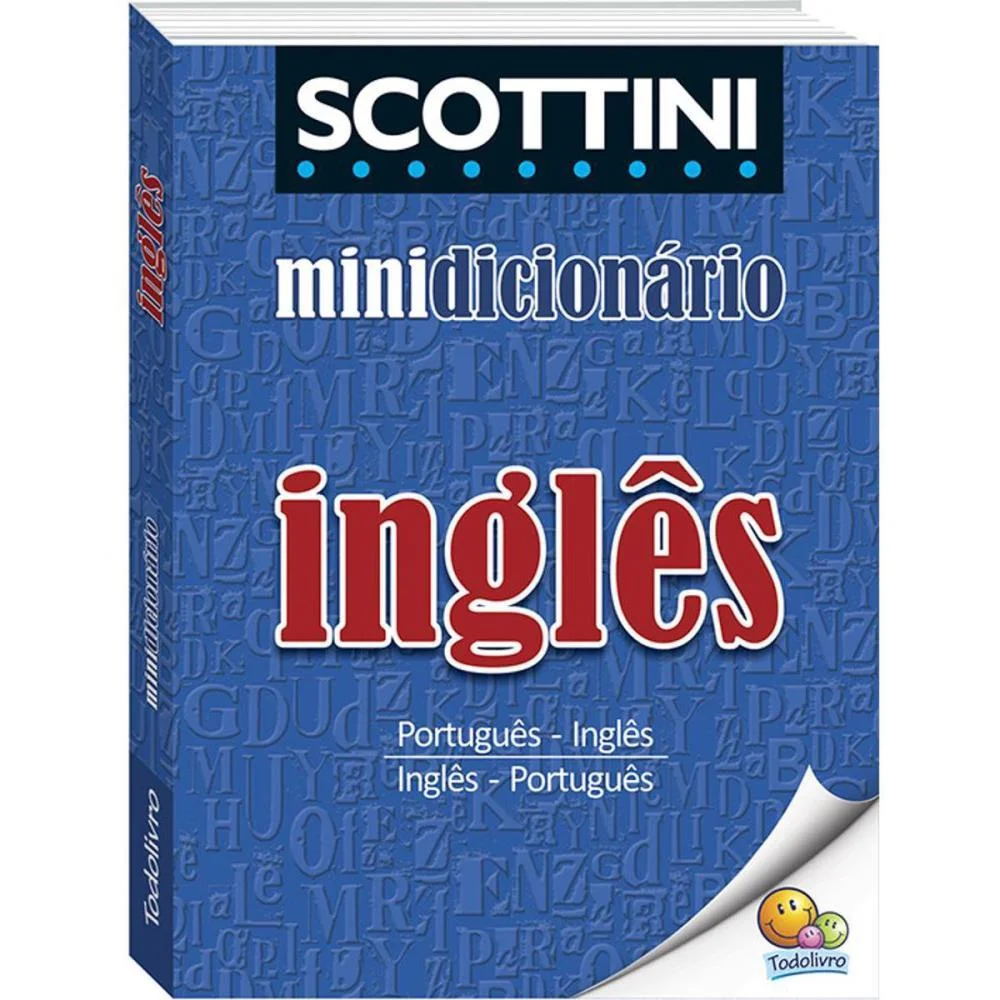 Dicionario Mini Ingles Scottini Port/Ing-Ing/Port 352 Todolivro - imagem 3