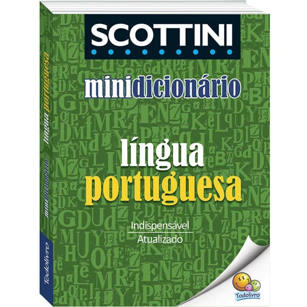 Dicionario Mini Portugues Scottini Estudante 352Pg Todolivro - imagem 2