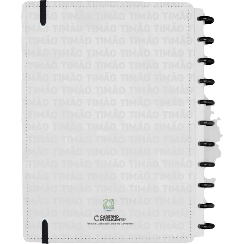 Caderno Inteligente Grande Corinthians Timão 80Fls 215X28 Caderno Inteligente - imagem 4