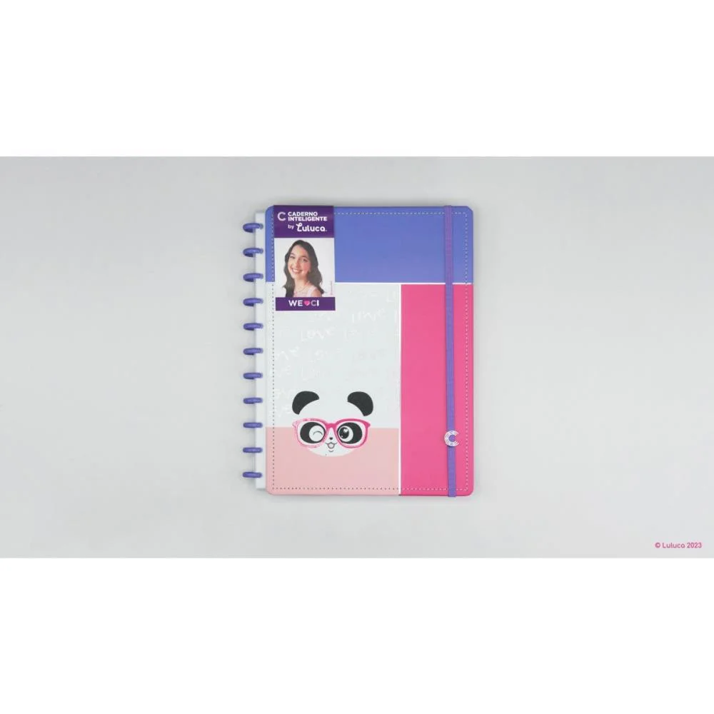 Caderno Inteligente Grande Luluca By Lulike 80Fls 215X280 Caderno Inteligente - imagem 5