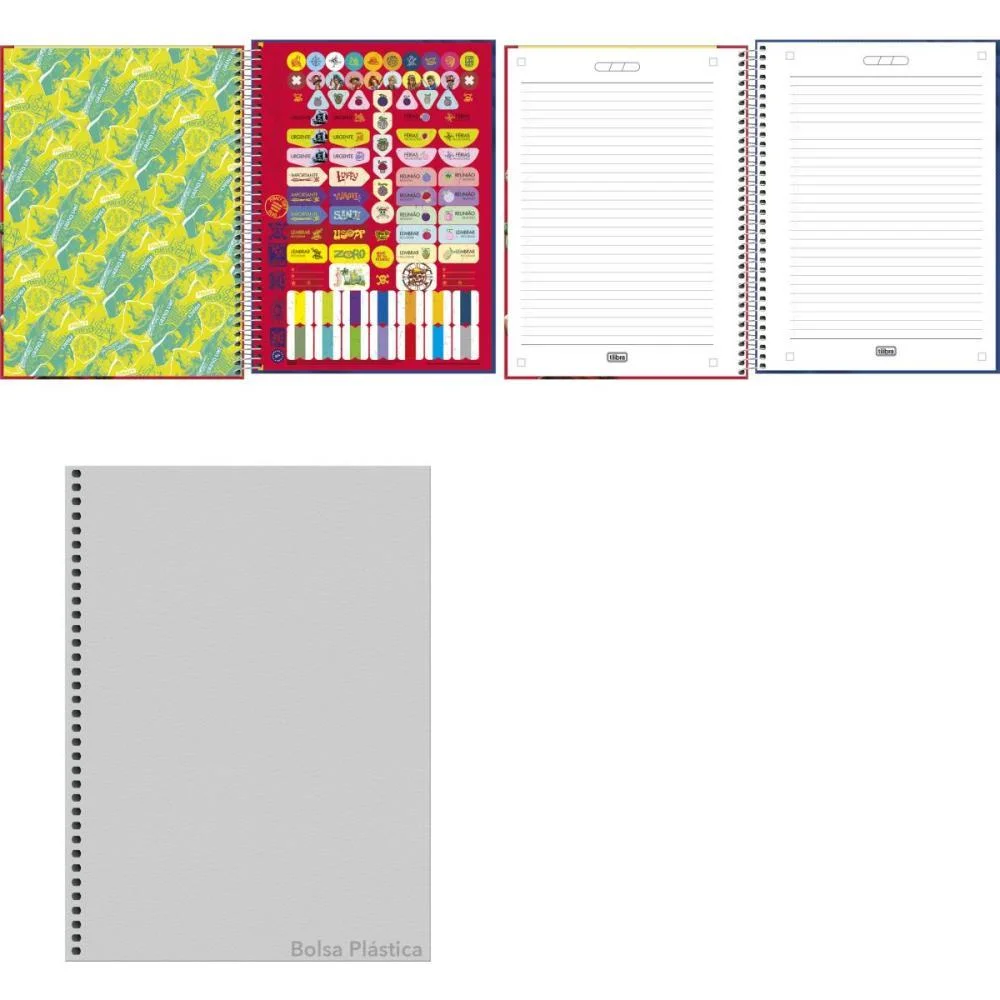 Caderno 10X1 Capa Dura One Piece Netflix 160Fls. Tilibra (Pct.c/04) - imagem 3