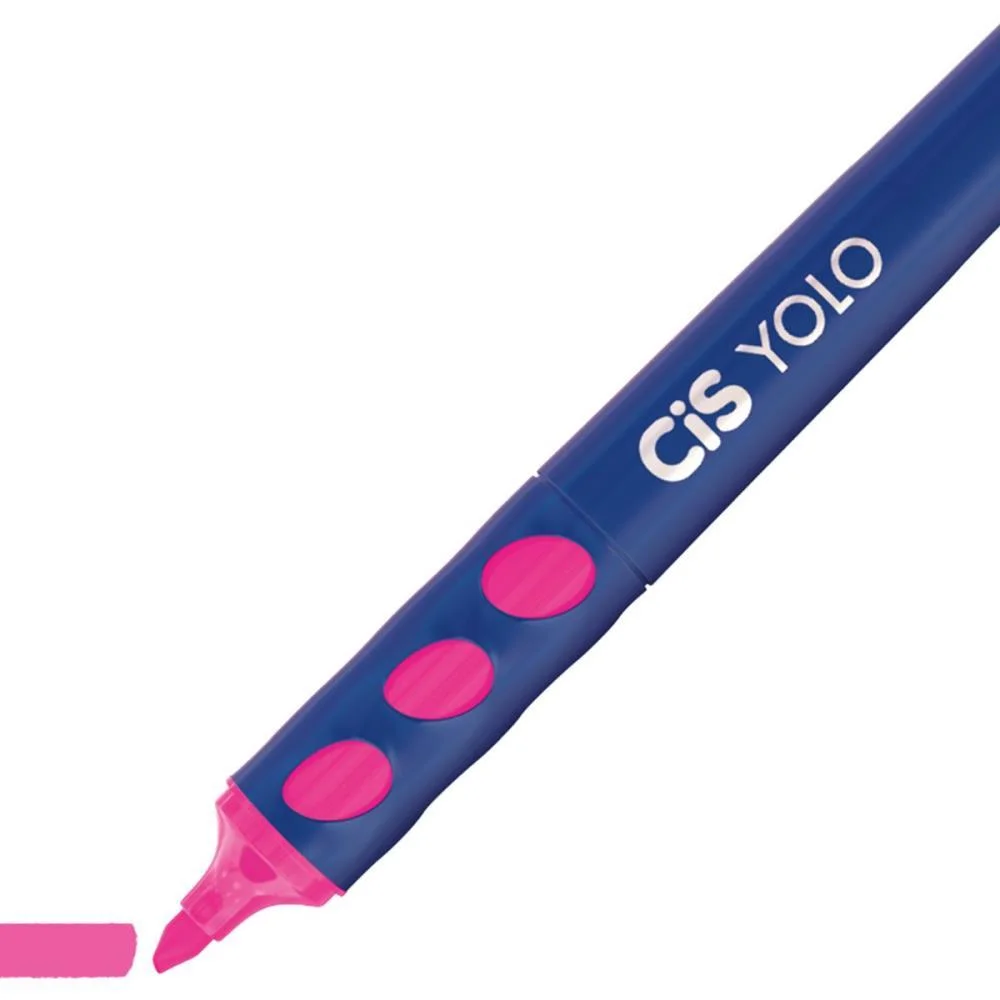 Caneta Marca Texto Cis Yolo 6 Cores Sertic C/ 24 Unidades - imagem 5