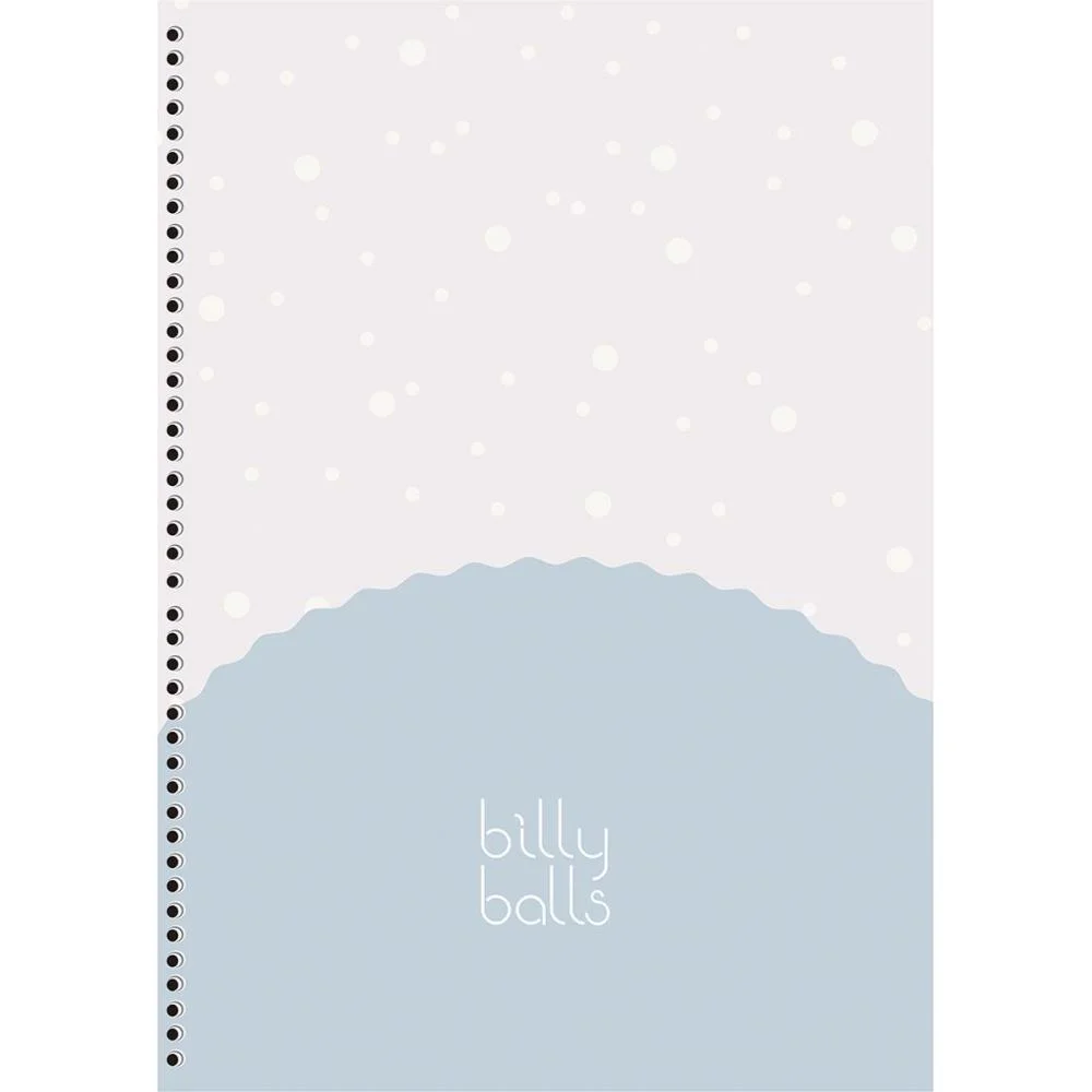 Caderno 01X1 Capa Dura Billy Balls 80F Animativa (Pct.c/04) - imagem 5