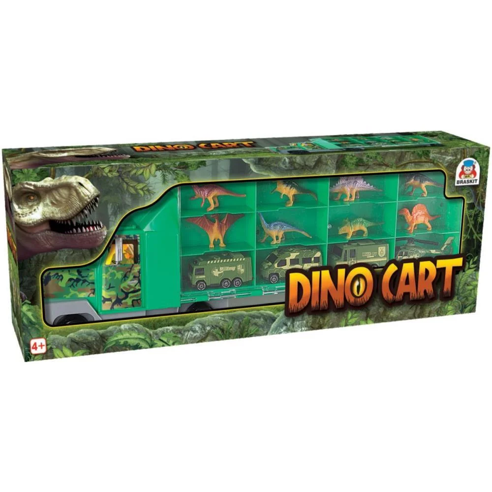 Caminhao Dino Cart C/12 Pecas Braskit - imagem 3