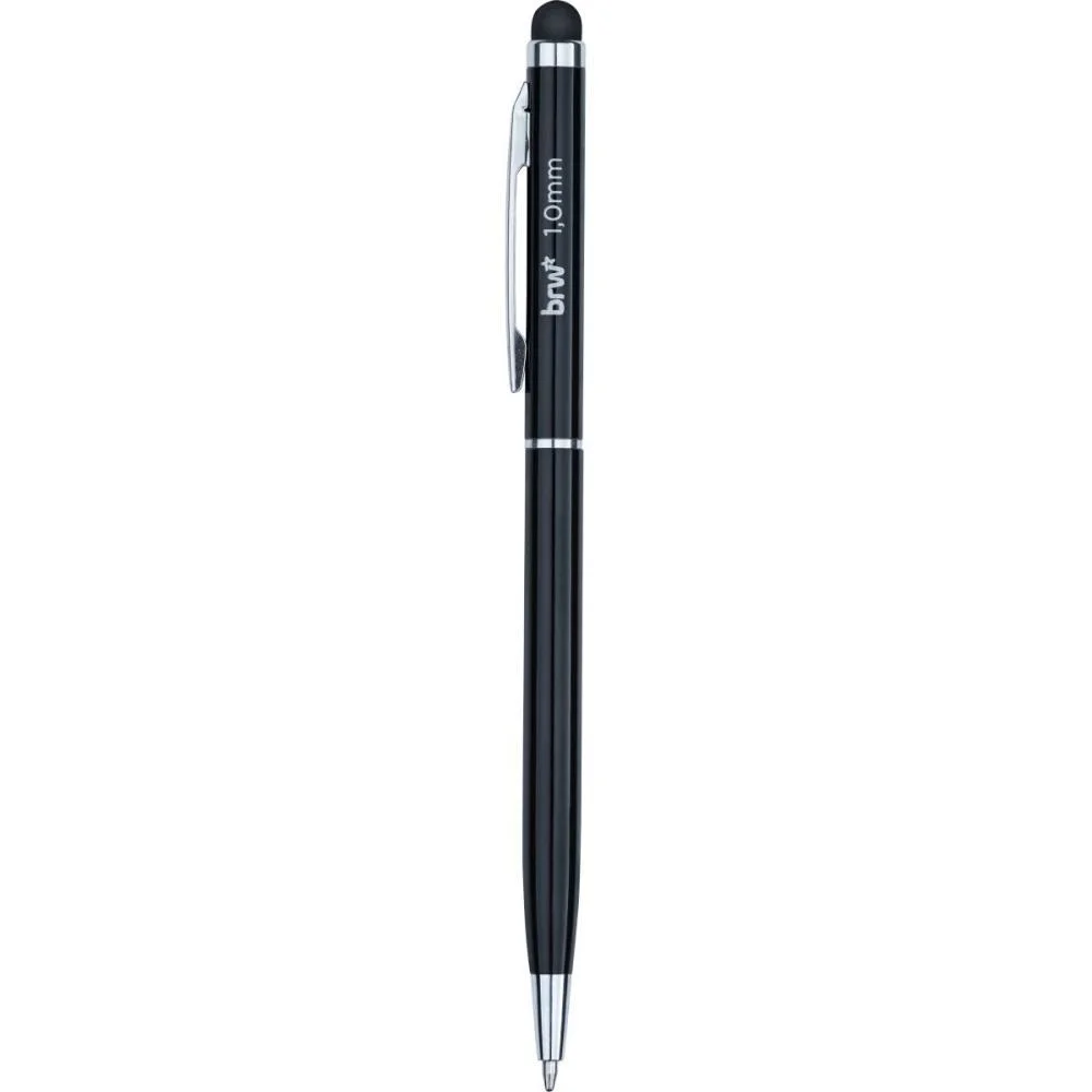 Caneta Esferografica Metalica Prime Touch 1.0M Pt. Brw C/ 12 Unidades - imagem 5