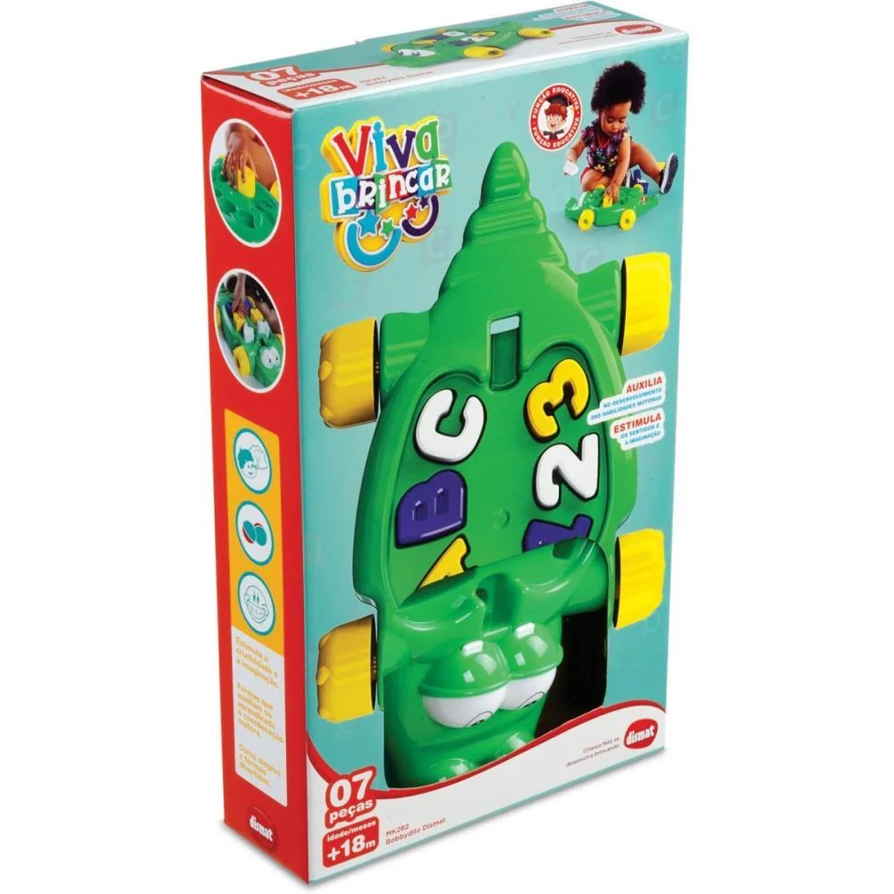 Brinquedo Educativo Bobbydilo 7Pecas Dismat - imagem 4