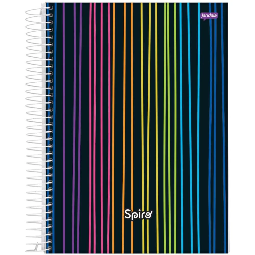 Caderno 10X1 Capa Dura Spiro 160Fls. I.a Jandaia (Pct.c/04) - imagem 3