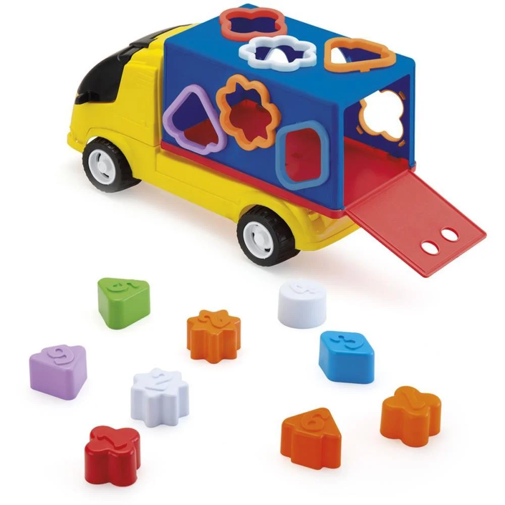 Brinquedo Educativo Caminhao Com Formas Monte Libano - imagem 6
