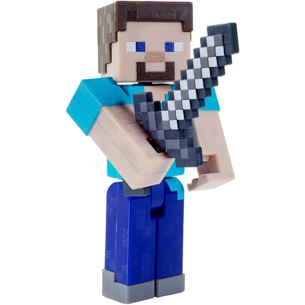 Boneco E Personagem Minecraft Vanilla Fig 8Cm (S) Mattel - imagem 4