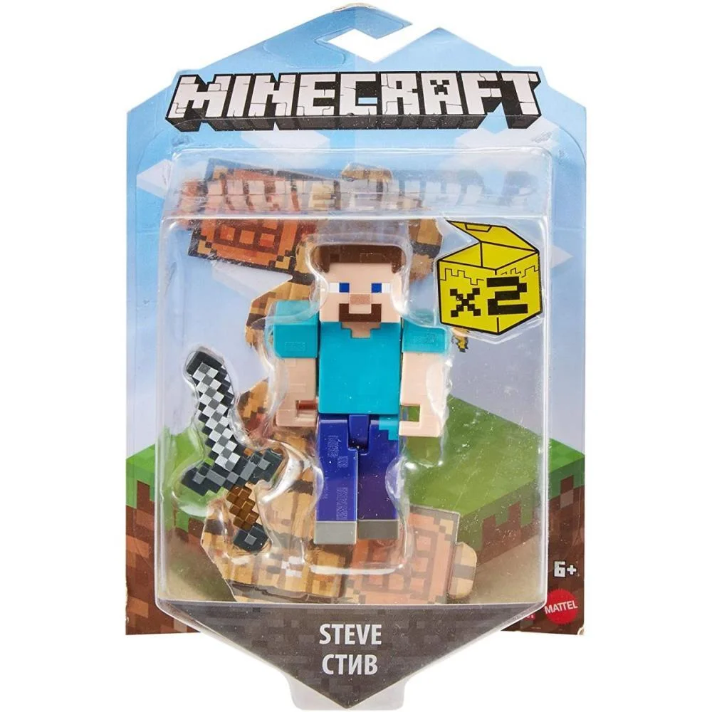 Boneco E Personagem Minecraft Vanilla Fig 8Cm (S) Mattel - imagem 34