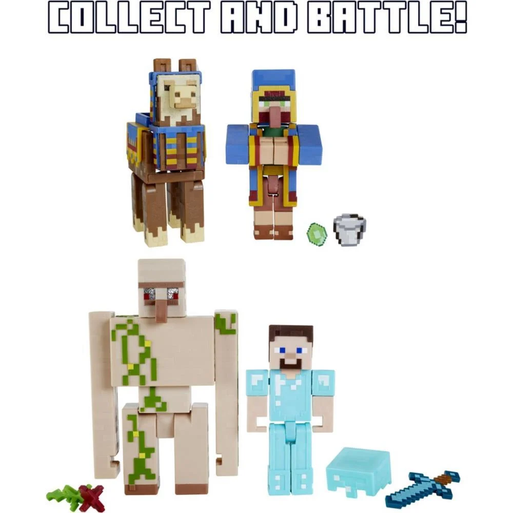 Boneco E Personagem Minecraft 2-Pack Fig. 8Cm (S) Mattel - imagem 11