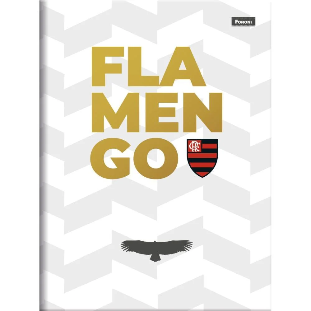 Caderno Brochurao Capa Dura Flamengo 80F Foroni (Pct.c/05) - imagem 2