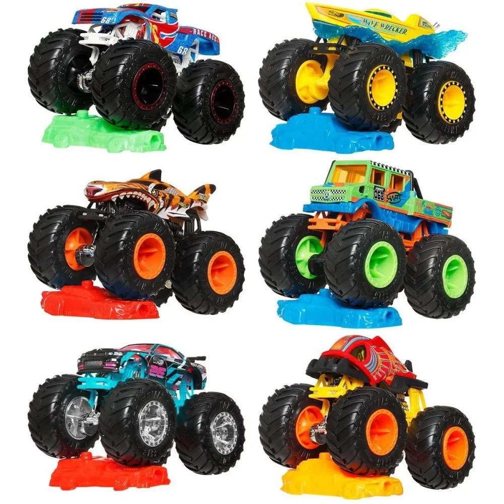 Hot Wheels Monster Trucks Veiculo Escala 1:64 (S) Mattel (Cx.c/08) - imagem 2