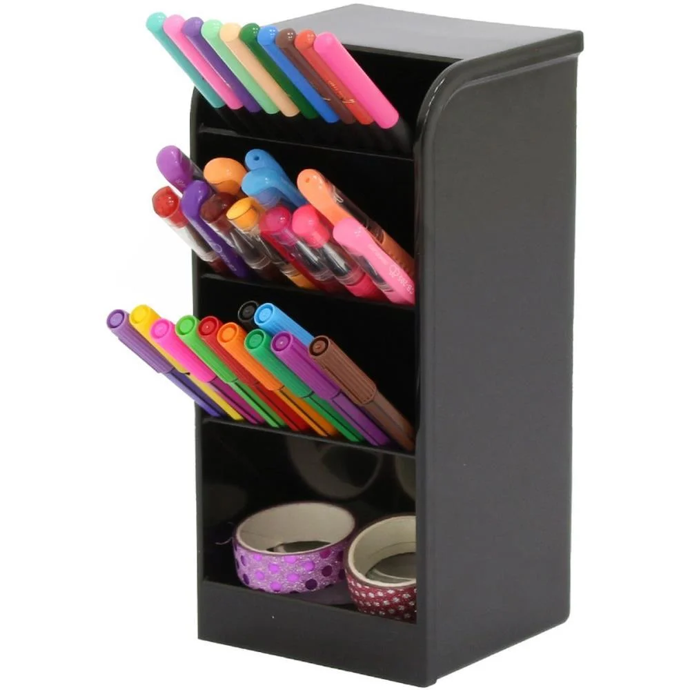 Acessorio Para Mesa Organizador Diagonal Black Maxcril - imagem 5