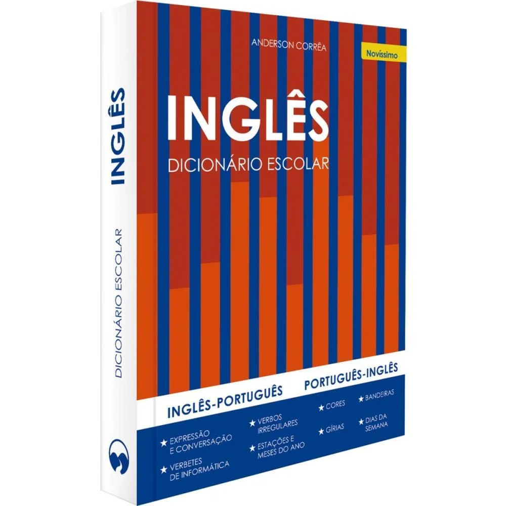 Dicionario Ingles Escolar Vale 480Pg. 12X17Cm Vale Das Letras - imagem 2