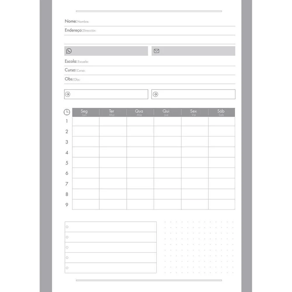 Caderno 12X1 Capa Dura Flow 192Fls. Jandaia (Pct.c/04) - imagem 7