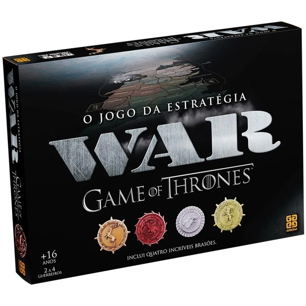 Jogo De Tabuleiro War Game Of Thrones Grow - imagem 2