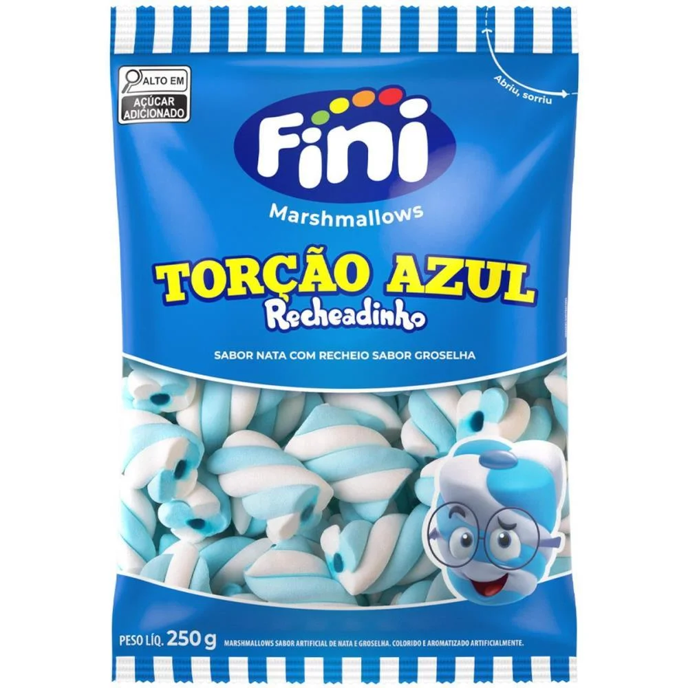Doce Marsh Recheado Azul/Branco 250 Fini - imagem 3