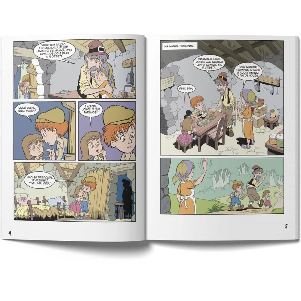Gibi Joao E Maria 16Pgs 20X14Cm Magic Kids - imagem 4