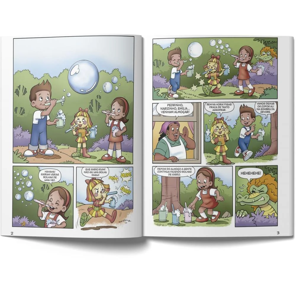 Gibi Sitio Do Picapau Amarelo 16Pgs Magic Kids - imagem 4