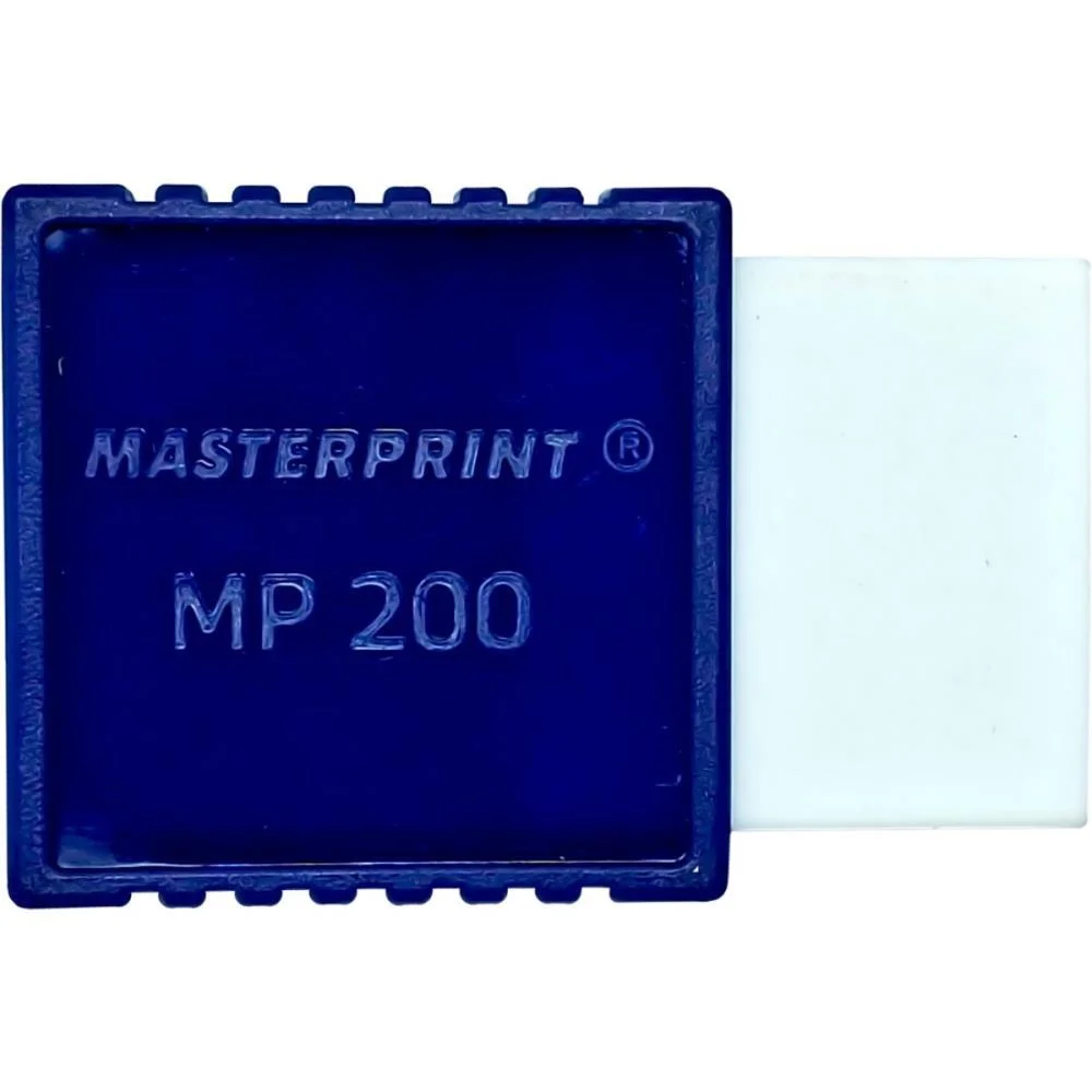 Borracha Branca Mp-200 Com Capa Azul Masterprint C/ 24 Unidades - imagem 2