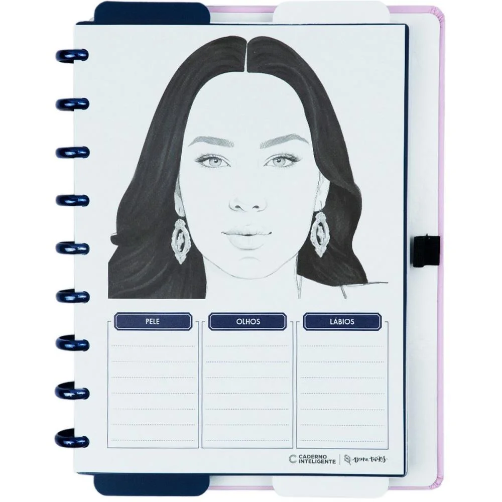 Caderno Inteligente Medio Bruna Tavares Dream 80Fls Caderno Inteligente - imagem 5