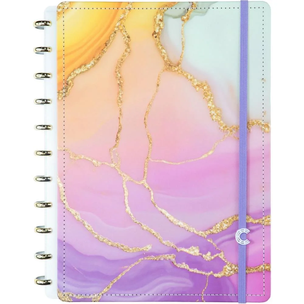 Caderno Inteligente Grande Aurora By Luara 80Fls 215X280M Caderno Inteligente - imagem 2
