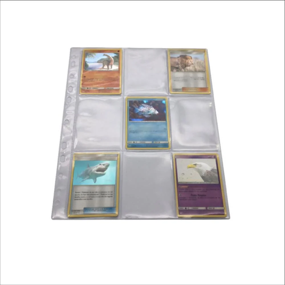 Envelope Plastico Cards Refil Pvc 9 Bolsos Romitec (Pct.c/10) - imagem 3
