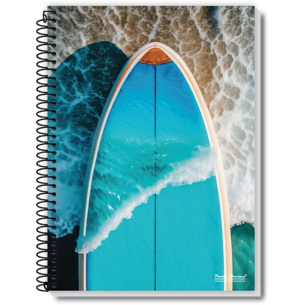 Caderno 10X1 Capa Dura Up 160Fls. Pauta Branca (Pct.c/05) - imagem 3