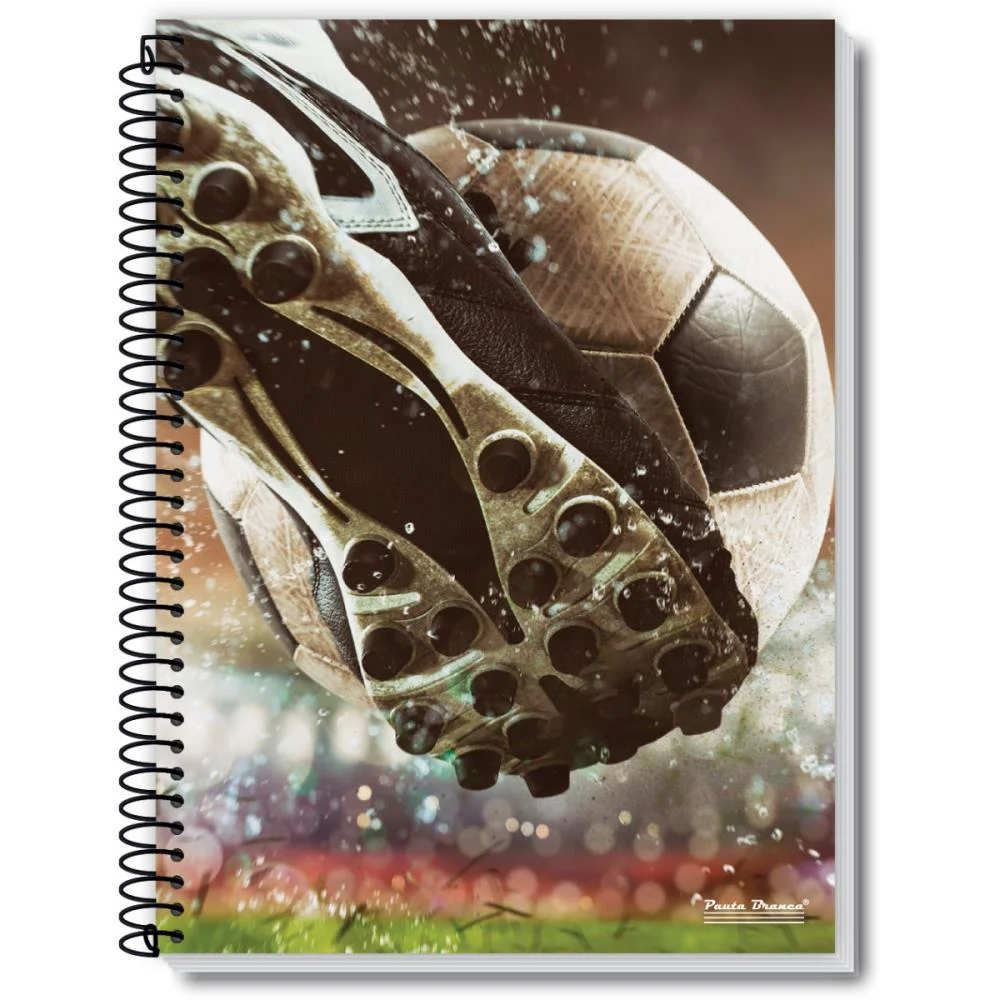 Caderno 10X1 Capa Dura Up 160Fls. Pauta Branca (Pct.c/05) - imagem 4