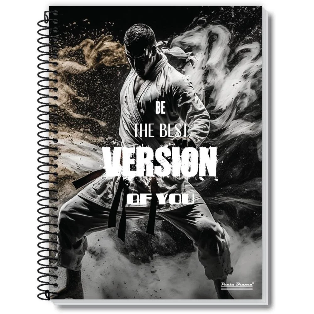 Caderno 10X1 Capa Dura Up 160Fls. Pauta Branca (Pct.c/05) - imagem 5