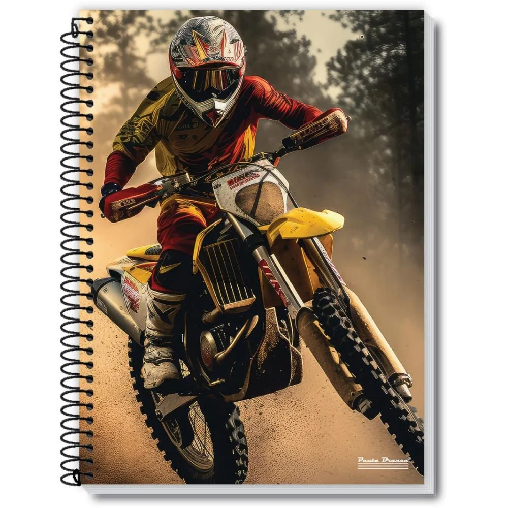 Caderno 10X1 Capa Dura Up 160Fls. Pauta Branca (Pct.c/05) - imagem 10