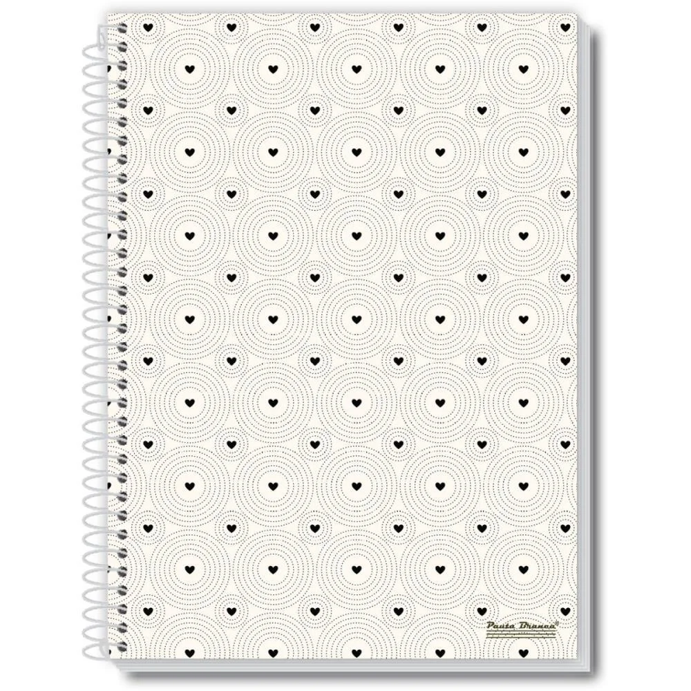 Caderno 01X1 Capa Dura Loop 80Fls. Pauta Branca (Pct.c/05) - imagem 8