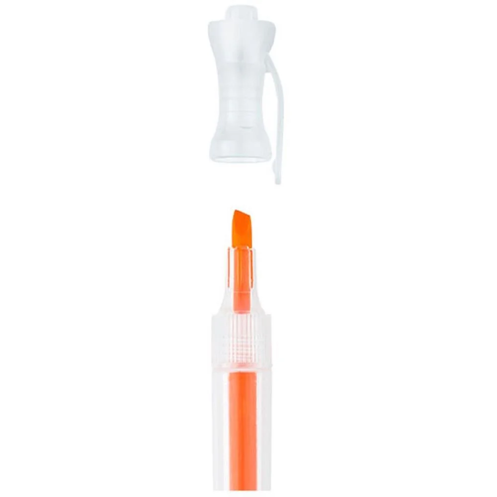 Caneta Marca Texto Dashligth Laranja Fluorescente Brw (Cx.c/12) - imagem 4
