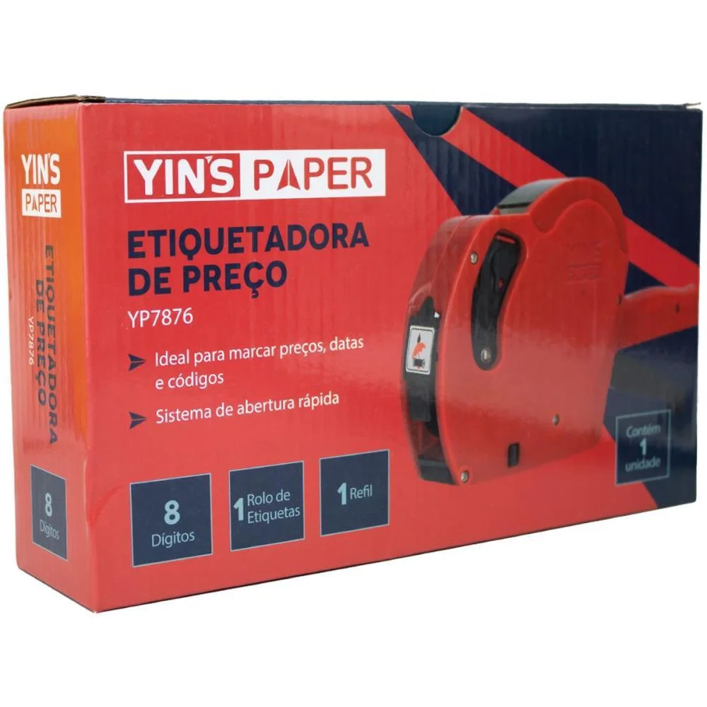 Etiquetadora Preco Manual 8Dig. Sortida Yins - imagem 7