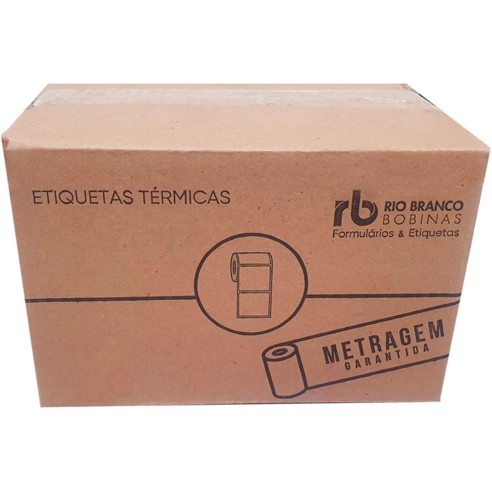 Etiqueta Para Balanca Termica 40Mmx40Mm 20M Rio Branco Bobinas (Cx.c/12) - imagem 4