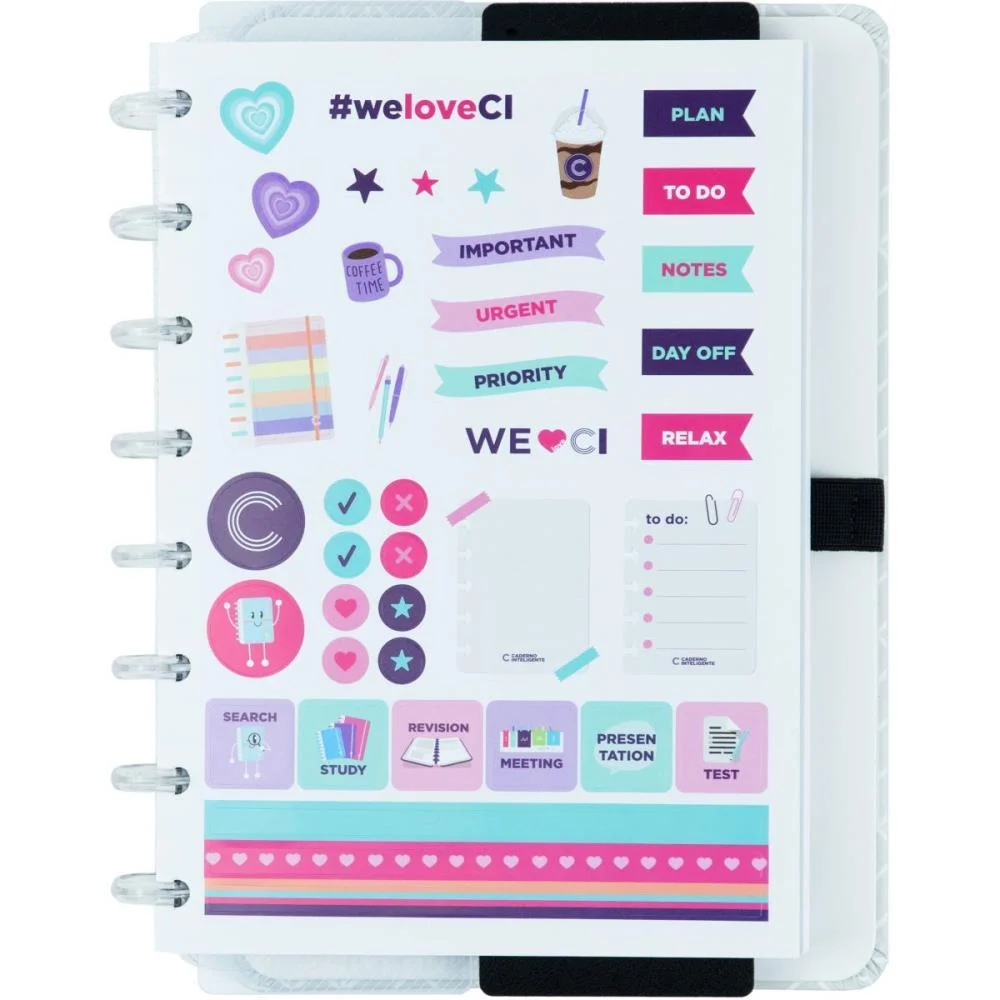 Caderno Inteligente A5 Ice Grey 80Fls 155X220Mm Caderno Inteligente - imagem 5
