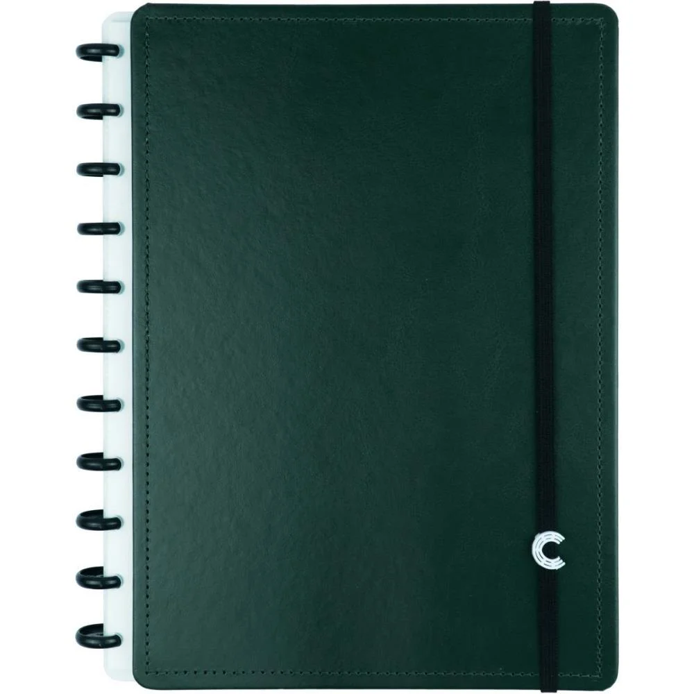Caderno Inteligente Grande Dark Green 80Fls 215X280Mm Caderno Inteligente - imagem 2