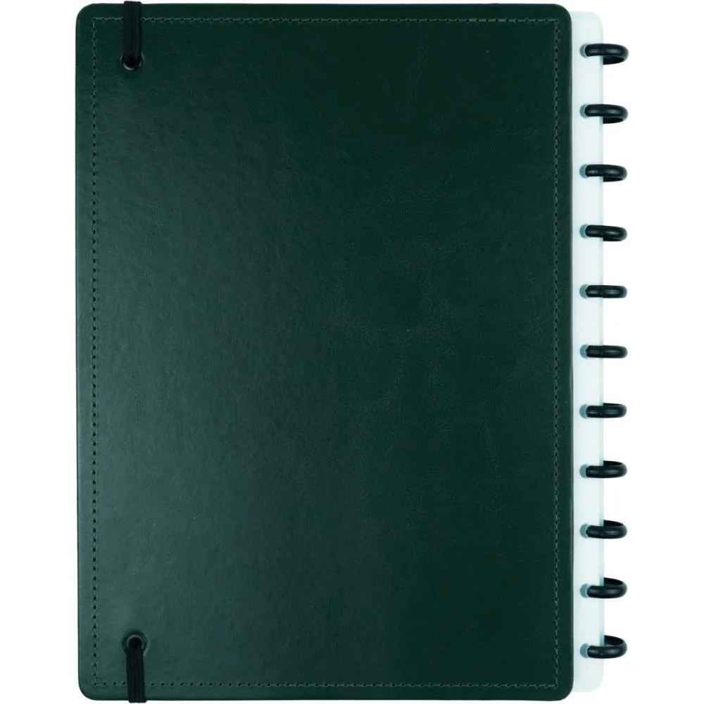 Caderno Inteligente Grande Dark Green 80Fls 215X280Mm Caderno Inteligente - imagem 4