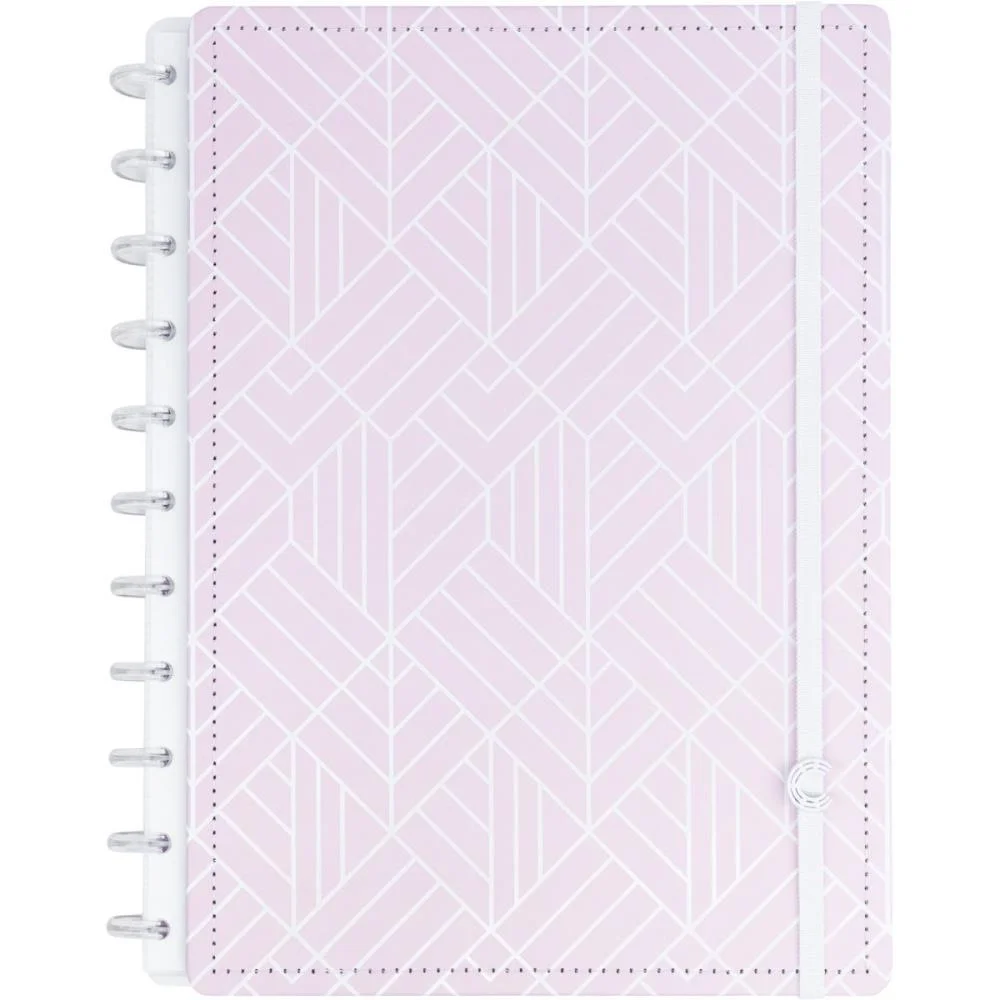 Caderno Inteligente Grande Ice Pink 80Fls 215X280Mm Caderno Inteligente - imagem 3