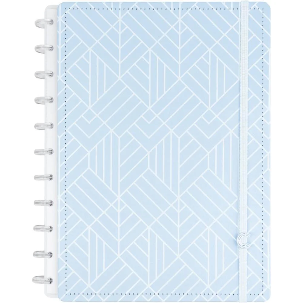 Caderno Inteligente Grande Ice Blue 80Fls 215X280Mm Caderno Inteligente - imagem 2