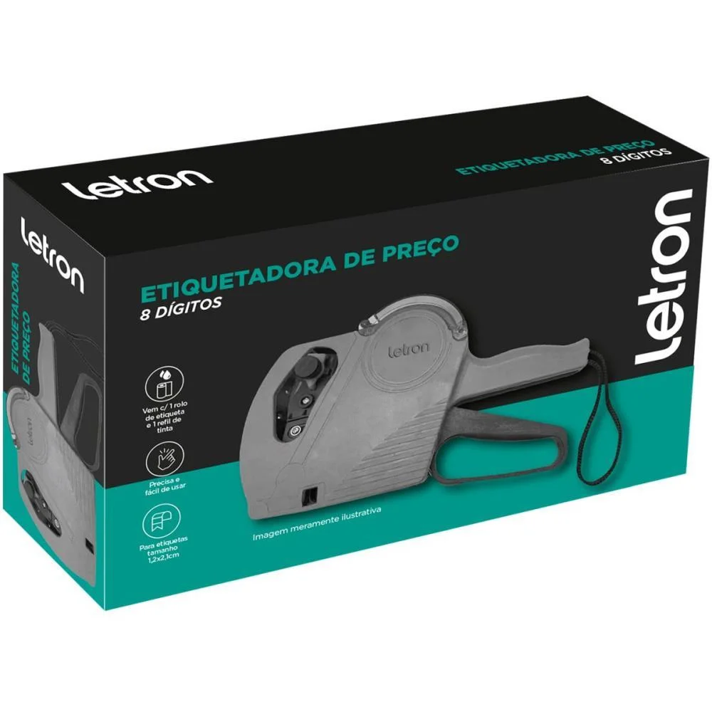 Etiquetadora 8 Digitos Letron Leonora - imagem 4