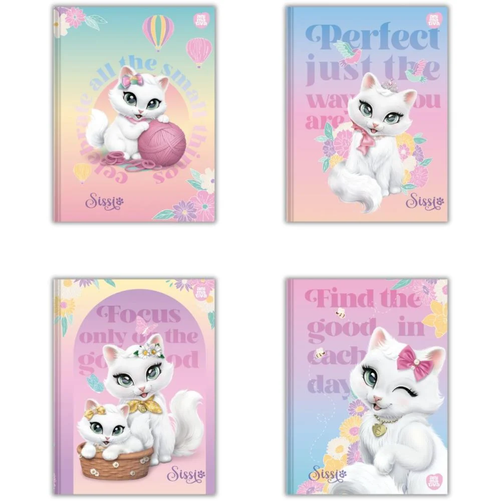 Agenda Permanente Sissi Baby 64F.120X160Mm Animativa (Pct.c/10) - imagem 5