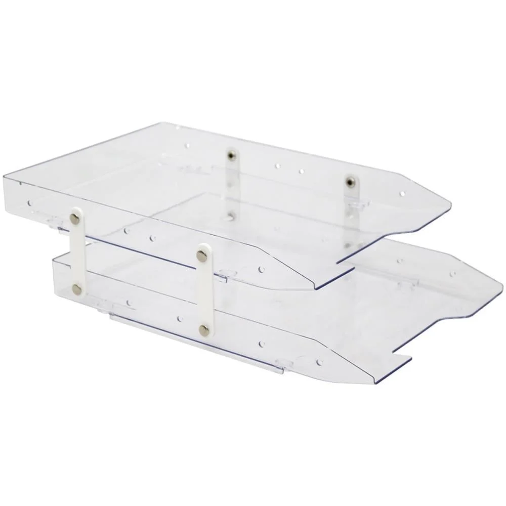 Caixa Correspondencia Dupla Slim Movel Cristal Selada Maxcril - imagem 3