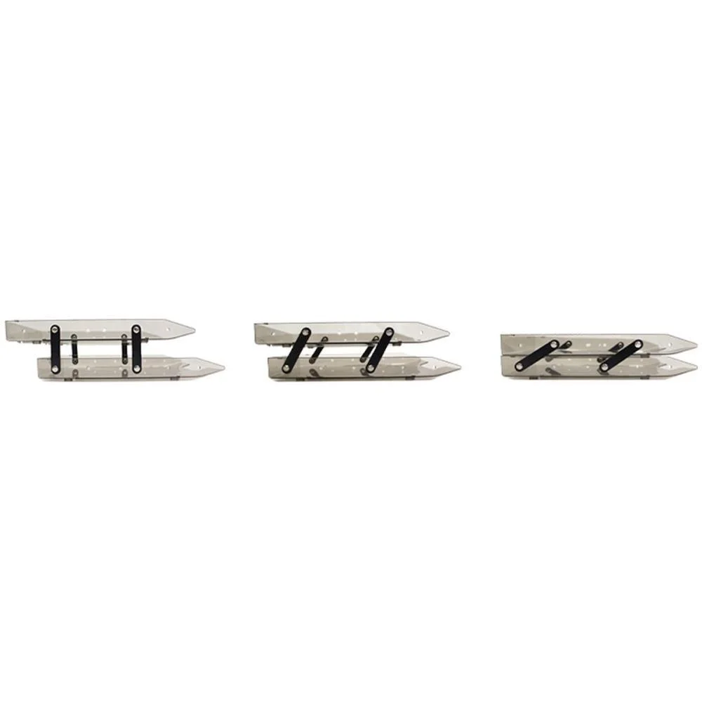 Caixa Correspondencia Dupla Slim Movel Fume Selada Maxcril - imagem 6