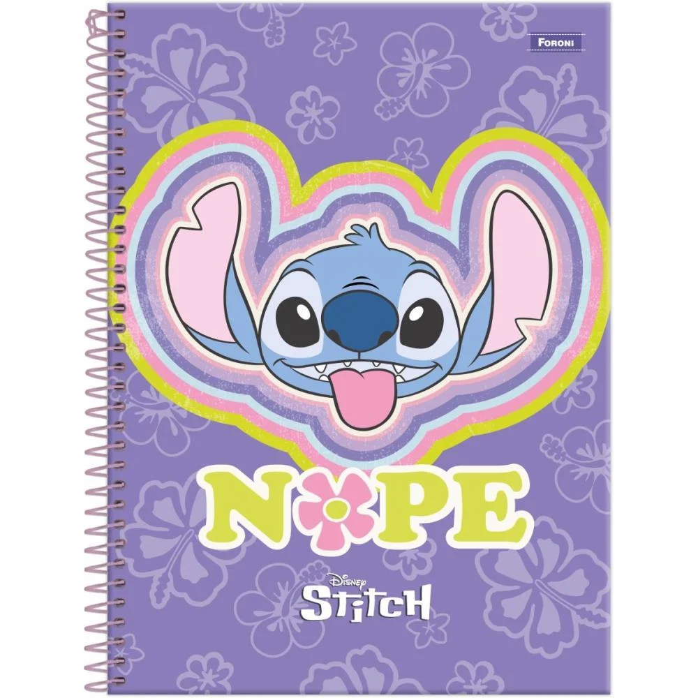 Caderno 15X1 Capa Dura Stitch 240F Foroni (Pct.c/02) - imagem 2