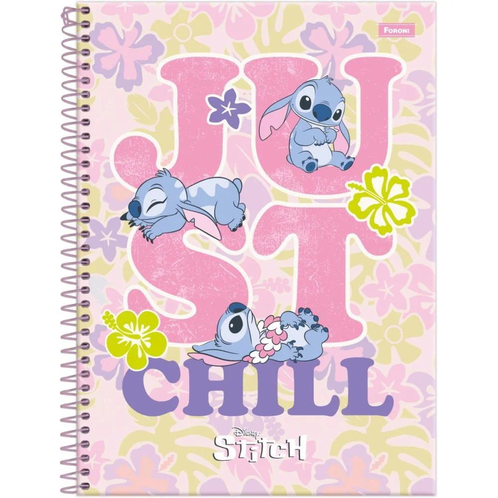 Caderno 15X1 Capa Dura Stitch 240F Foroni (Pct.c/02) - imagem 4