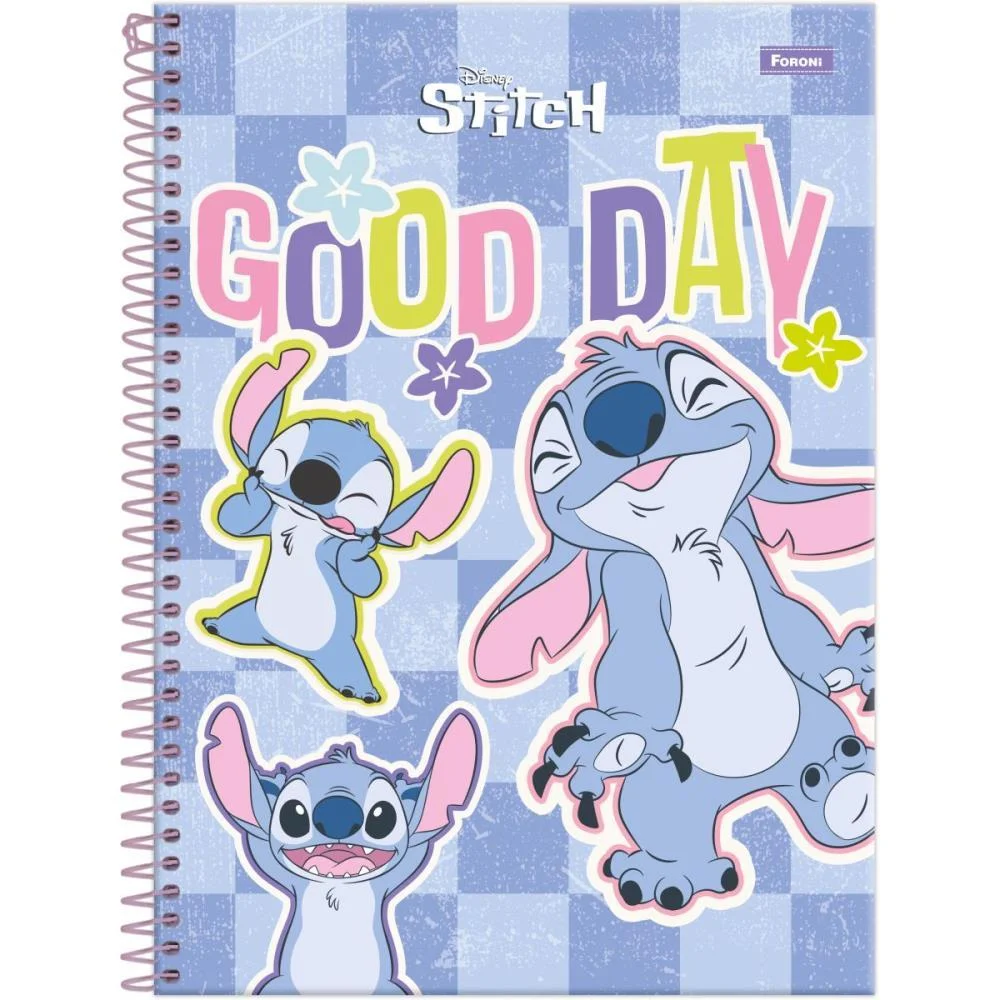 Caderno 15X1 Capa Dura Stitch 240F Foroni (Pct.c/02) - imagem 5