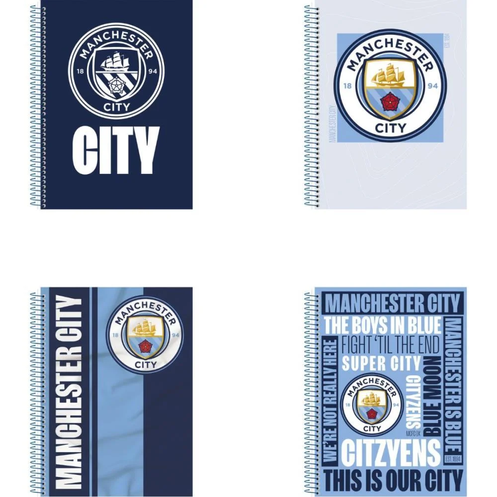 Caderno 01X1 Capa Dura Manchester City 80F Animativa (Pct.c/04) - imagem 2
